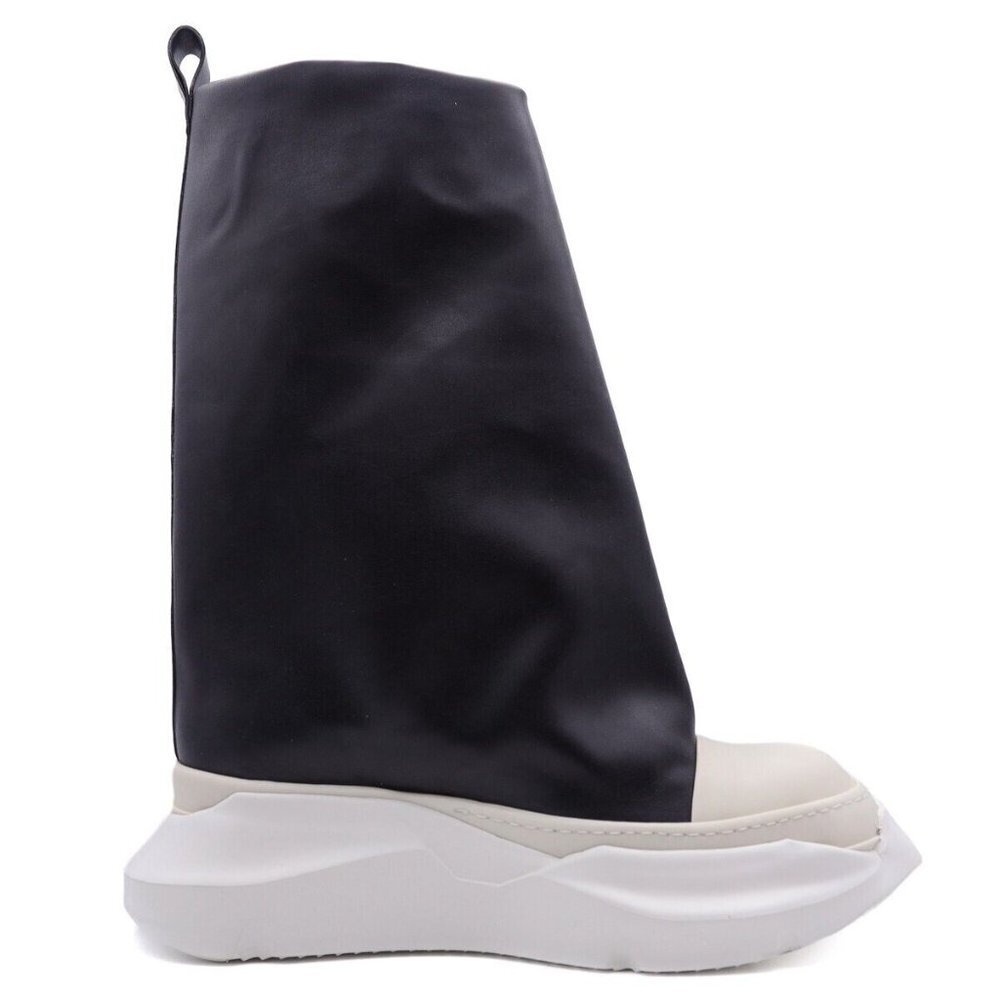 Rick Owens DRKSHDW Black Fogachine Sneak Boots 39 W9 M6 NIB